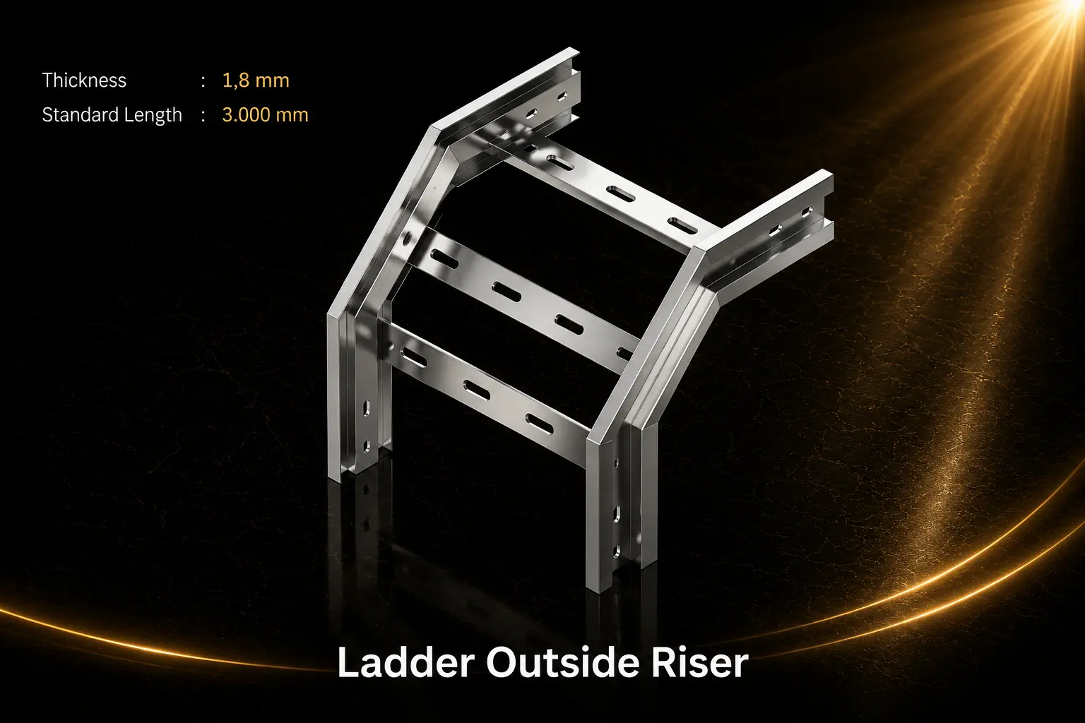 Ladder Outside Riser