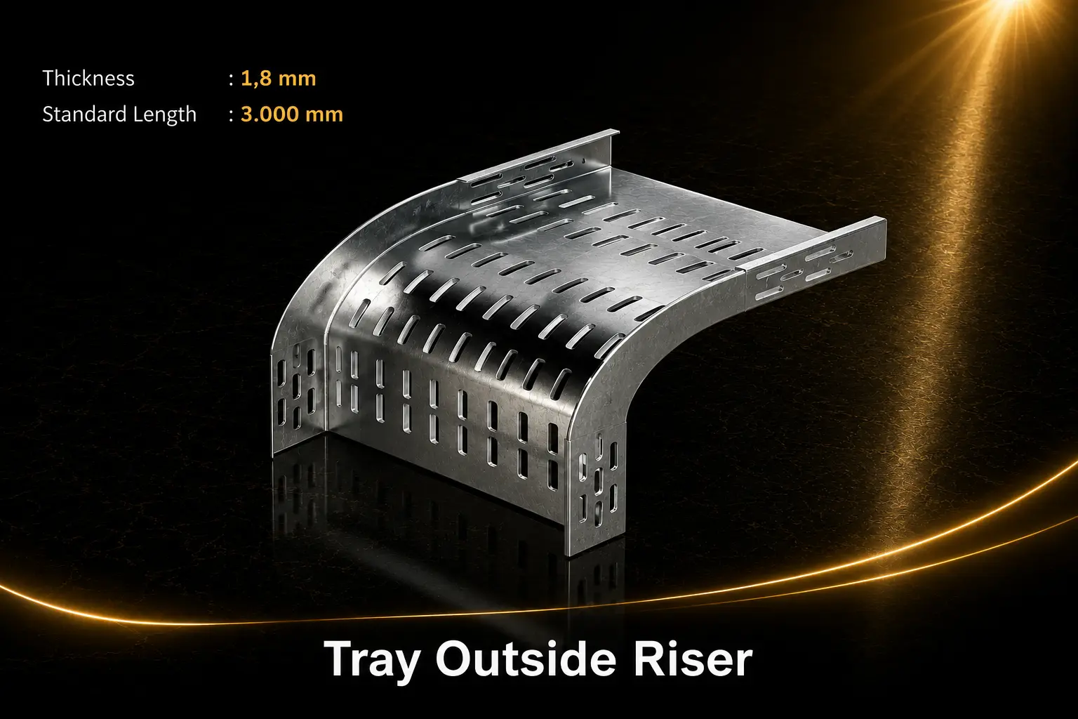 Tray Outside Riser